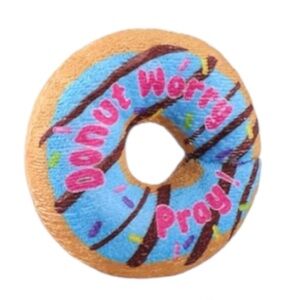 Plush Religious Prayer Donut